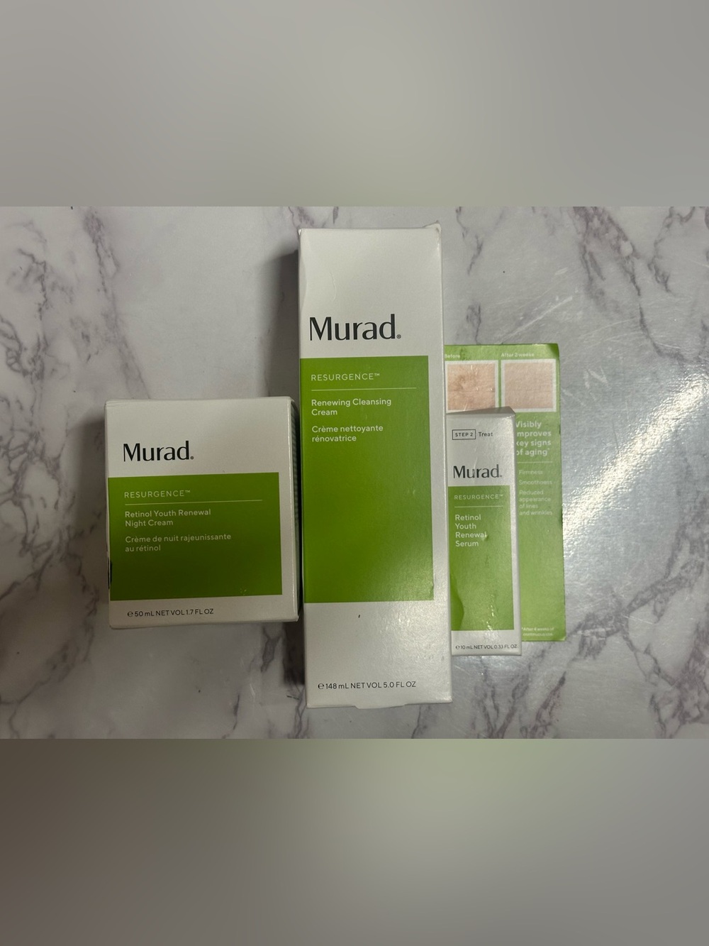 Murad Renewing Cleansing Cream — Green and White